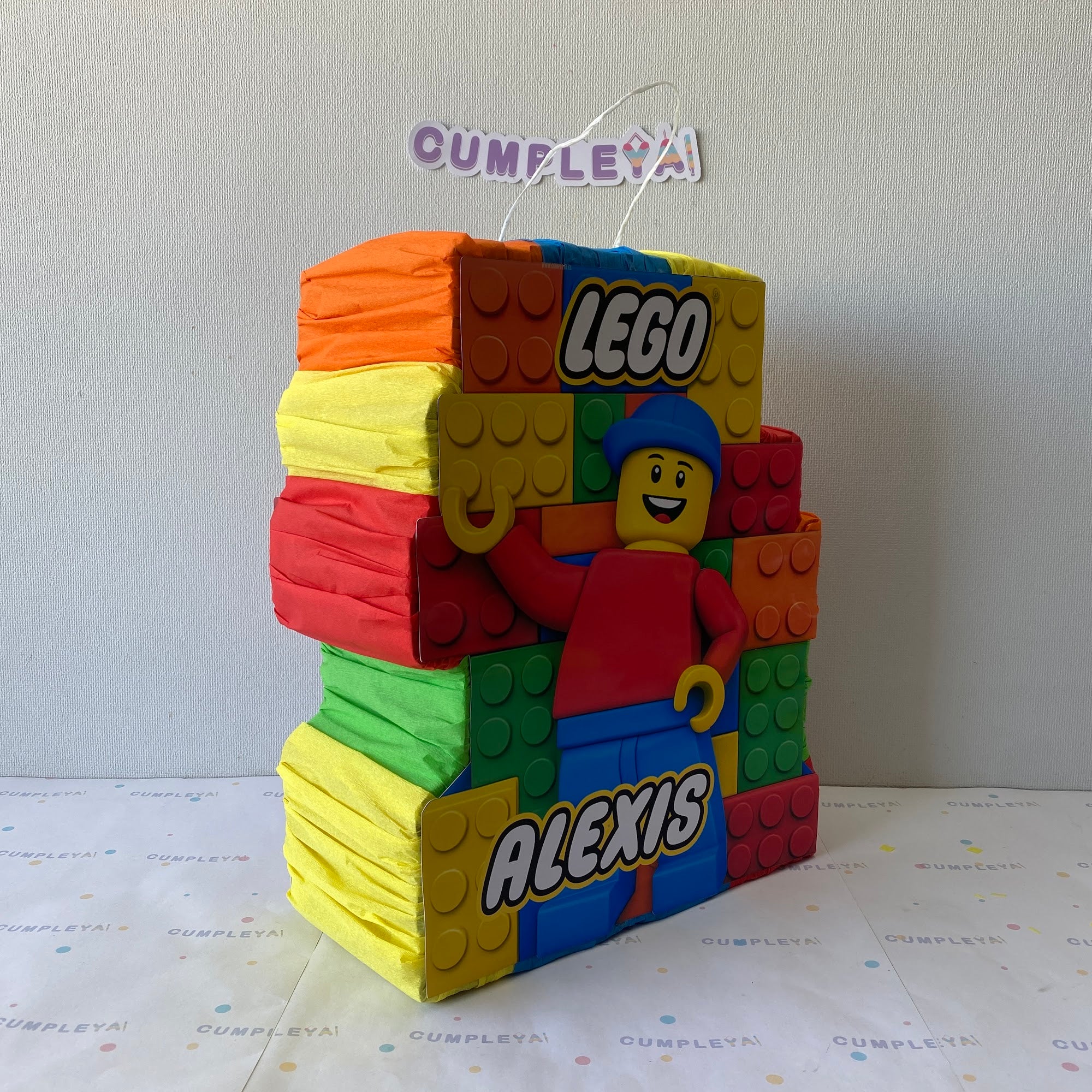PIÑATA 40 CM LEGO