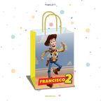 BOLSA SORPRESA 16 × 21 × 8 CM WOODY