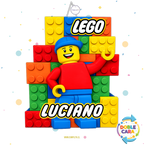 PIÑATA 40 CM LEGO