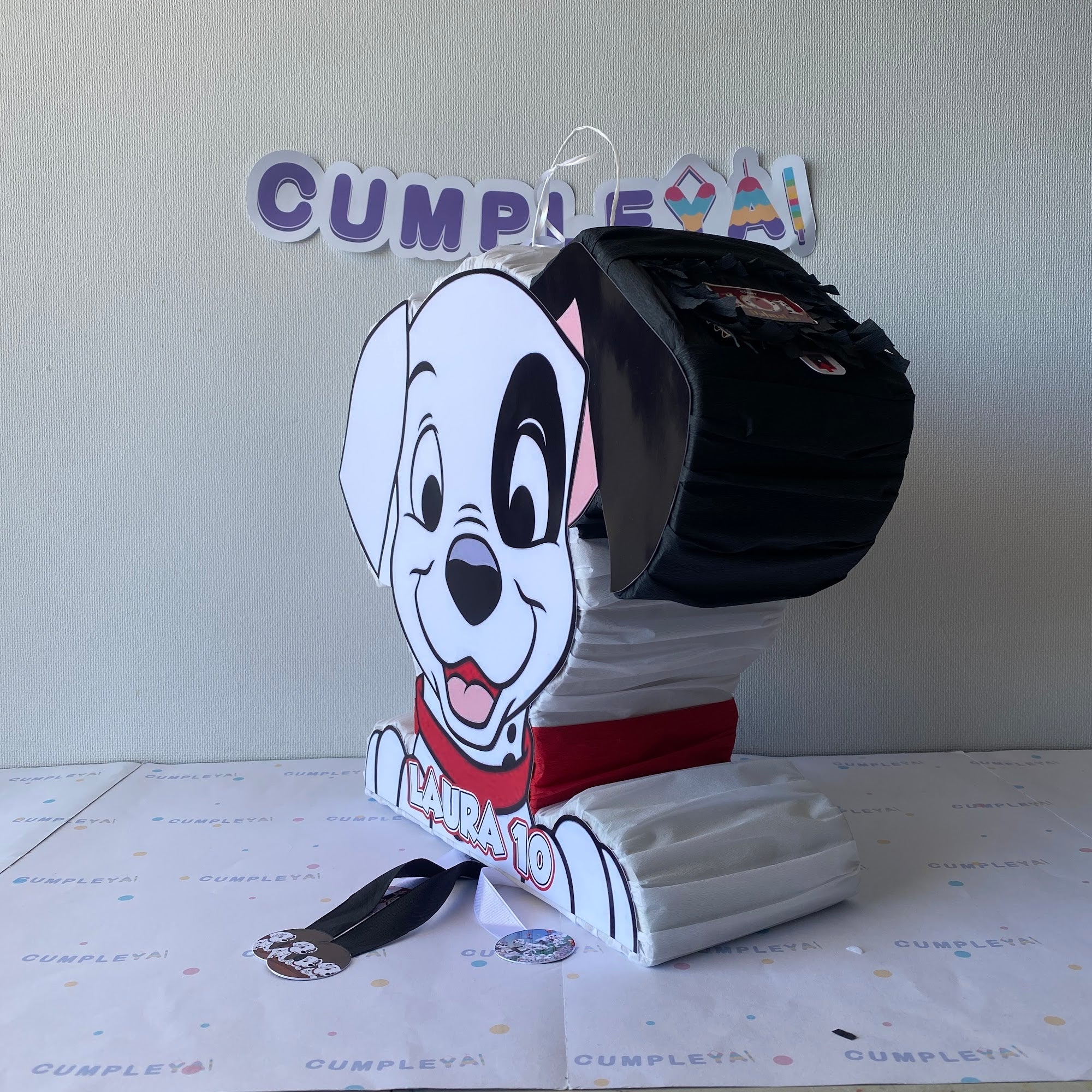 PIÑATA DALMATA 40CM FIGURA EXPRÉS