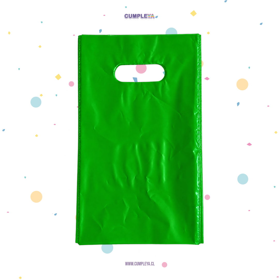 BOLSA PARA DULCES PACK 12 VERDE