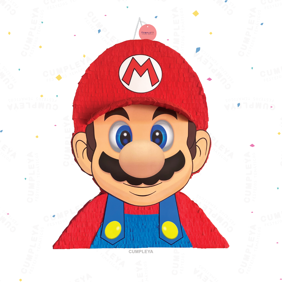 PIÑATA MARIOS BROS TORSO 60CM PREMIUM
