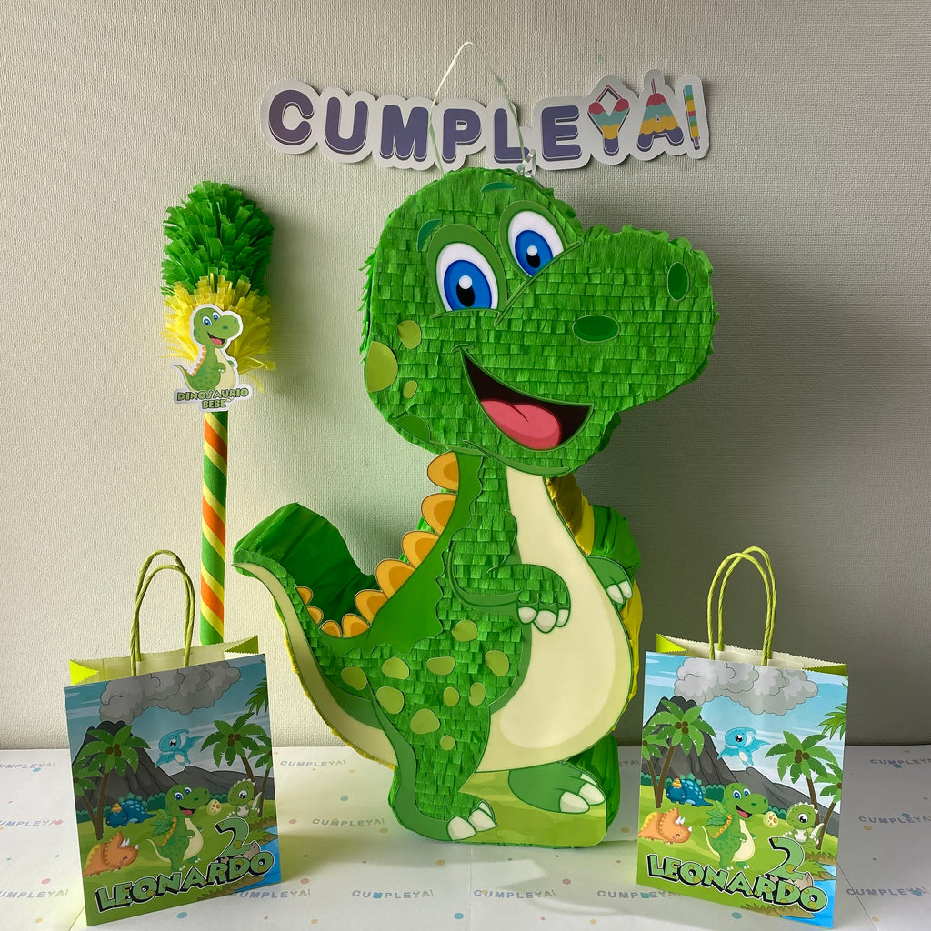PIÑATA DINOSAURIO BEBE 60CM PREMIUM