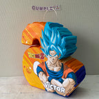 PIÑATA 40 CM NUMERO 6 CON GOKU