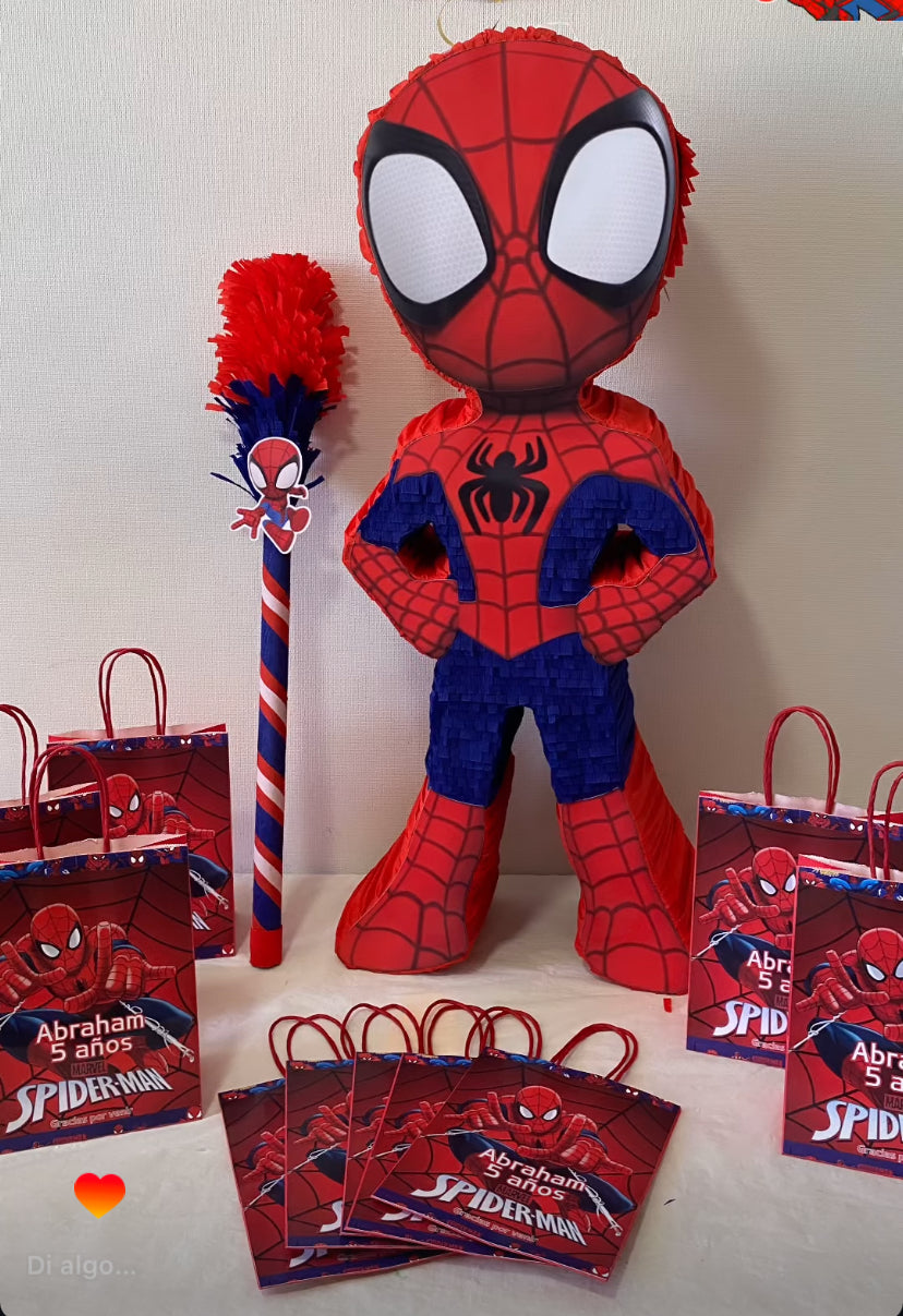 BOLSA SORPRESA 16 × 21 × 8 CM SPIDER-MAN