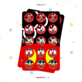 30 STICKER CIRCULARES 5 X 5 CM MICKEY MOUSE