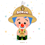 PIÑATA 40 CM PLIM PLIM DE PIE SAFARI