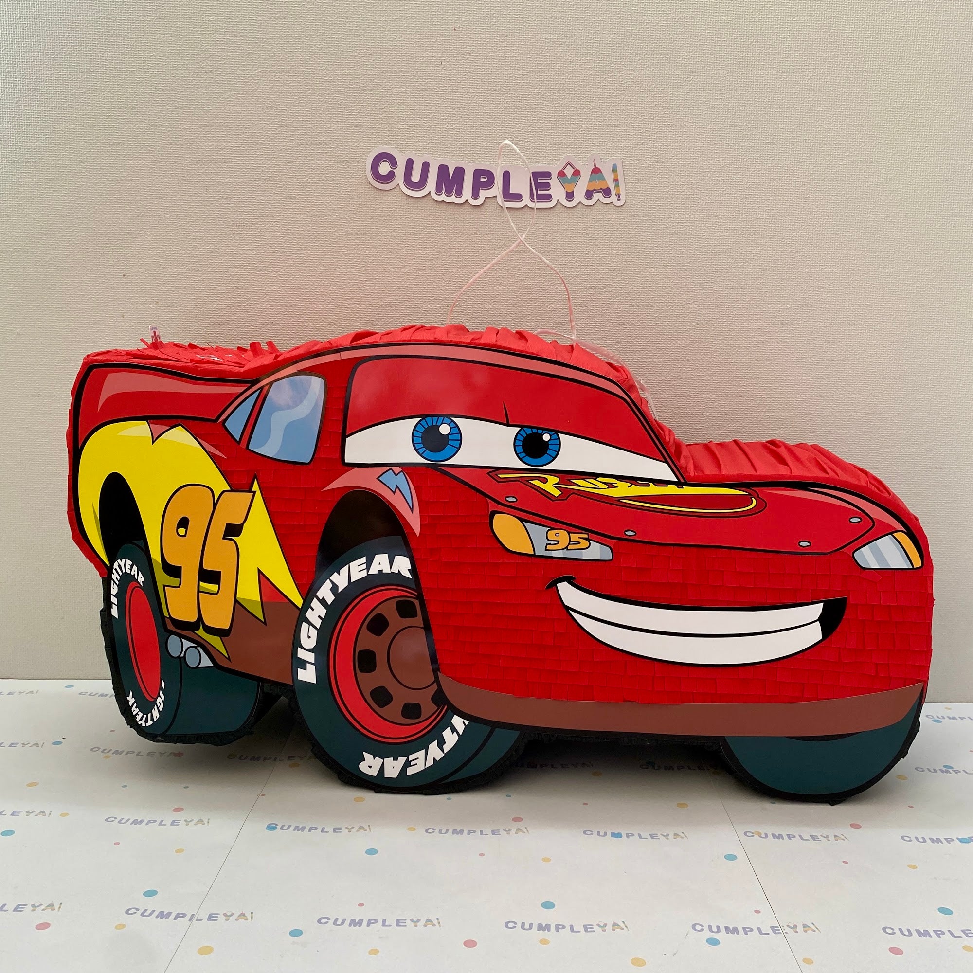PIÑATA RAYO MCQUEEN 60CM