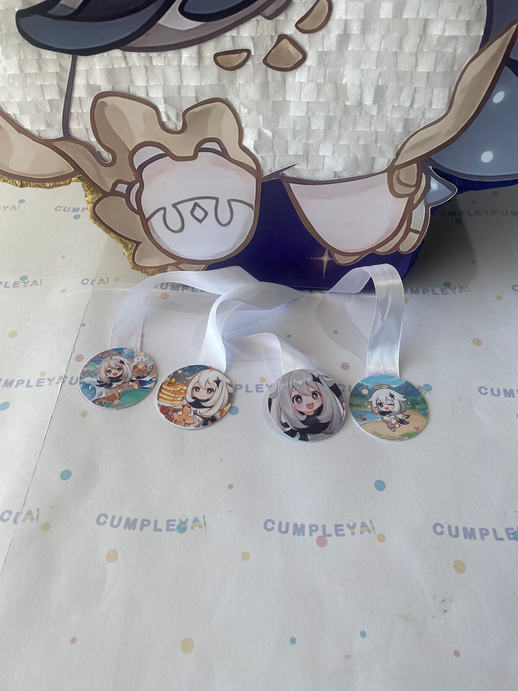 PIÑATA PAIMON 60CM PREMIUM