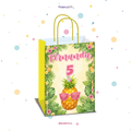 BOLSA SORPRESA 16 × 21 × 8 CM PIÑA