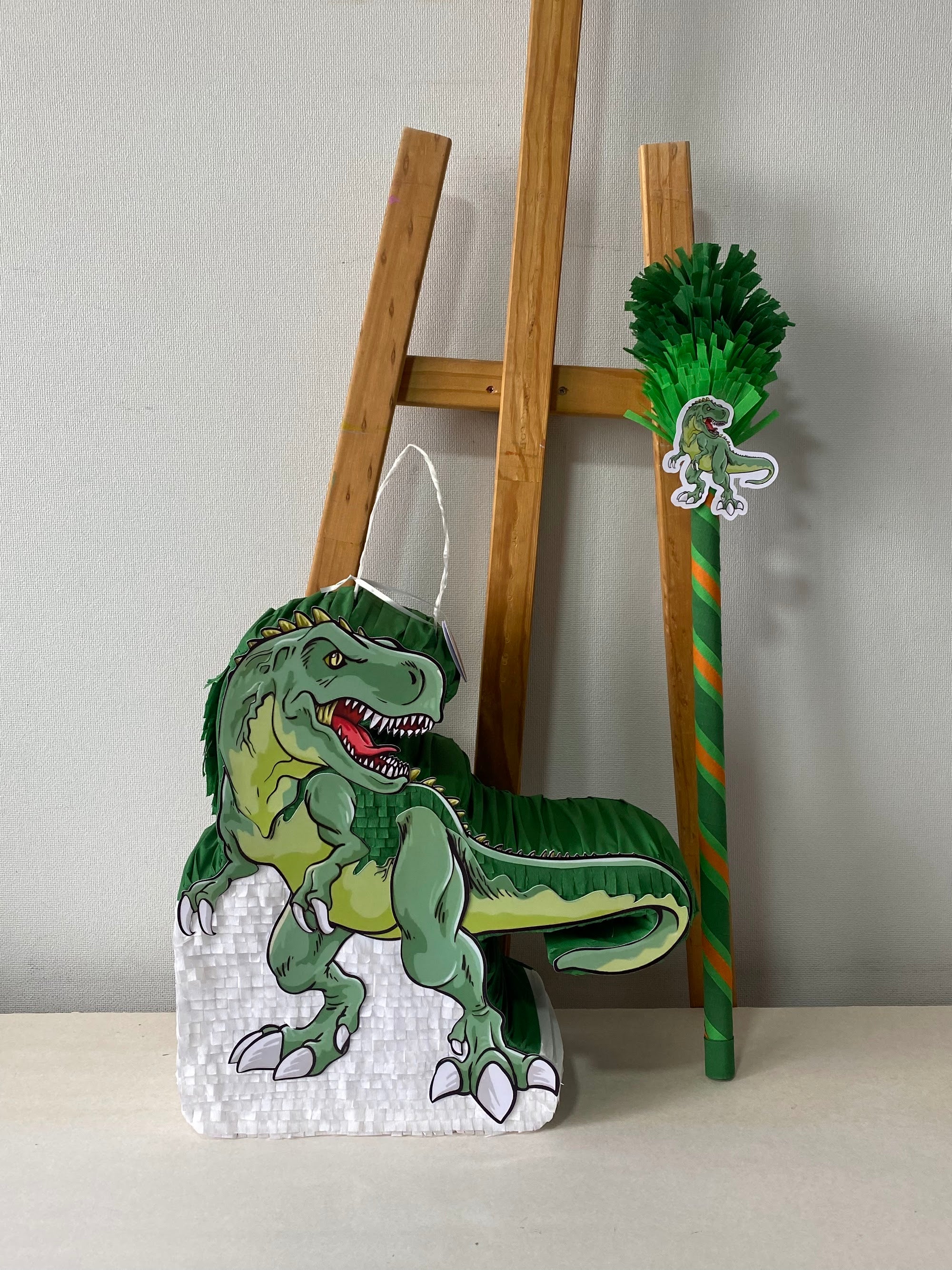 PIÑATA TIRANOSAURIO REX 40CM PREMIUM