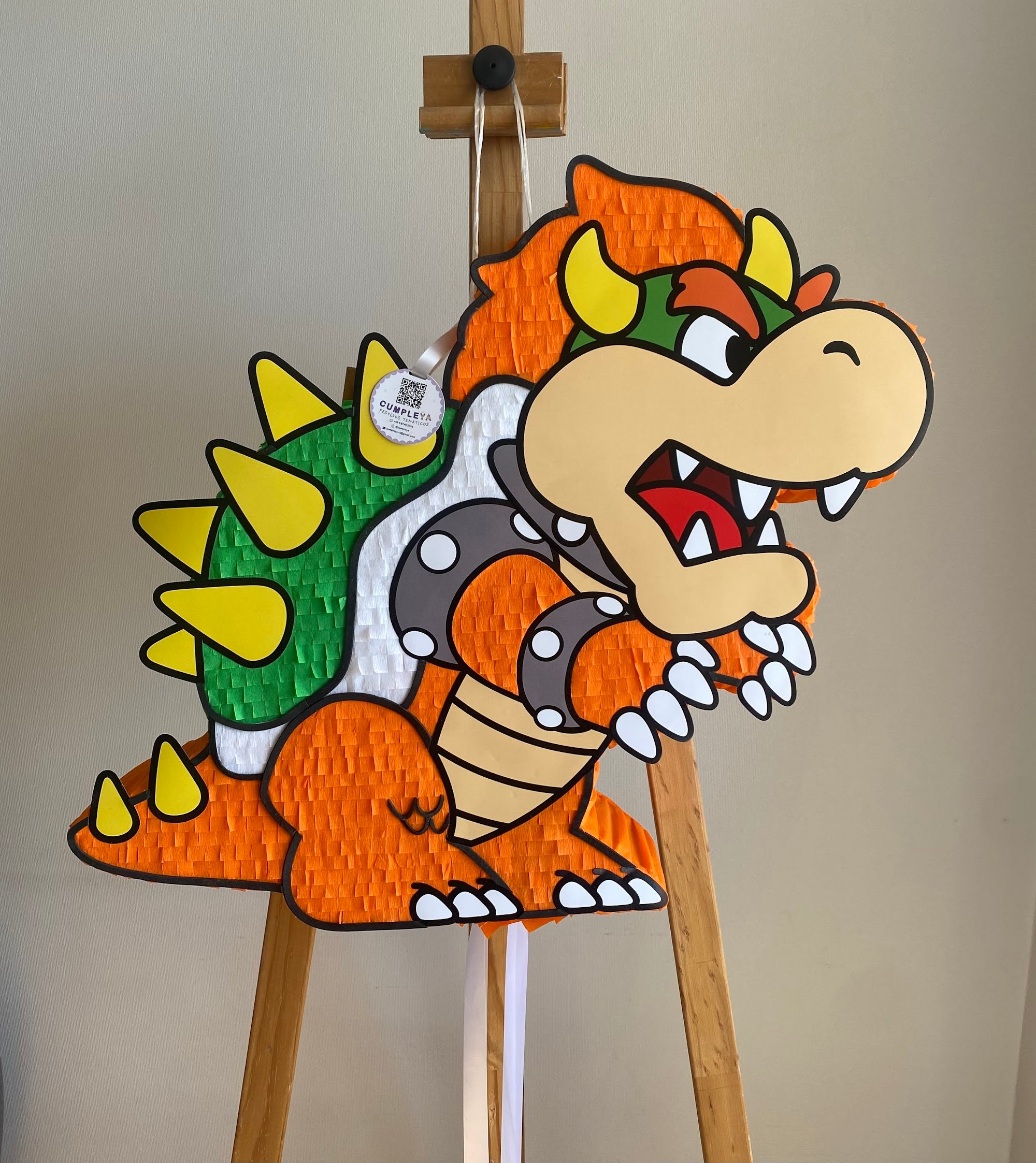 PIÑATA BOWSER DE MARIO BROS 60CM PREMIUM