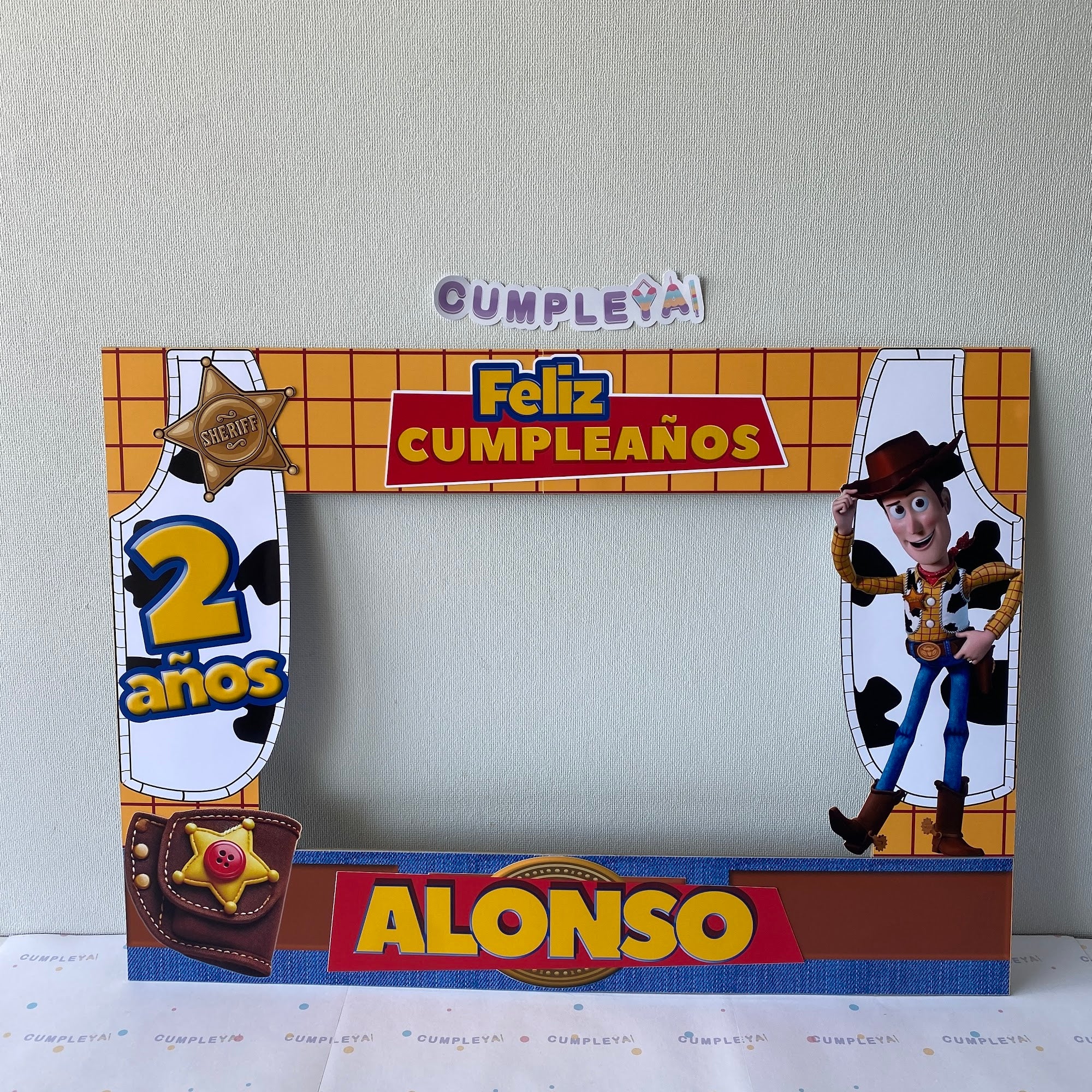 CUADRO SELFIE WOODY 77X55CM TEMÁTICO