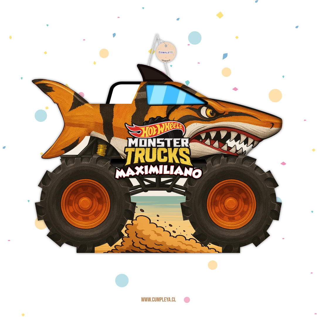 PIÑATA TIBURON TIGRE