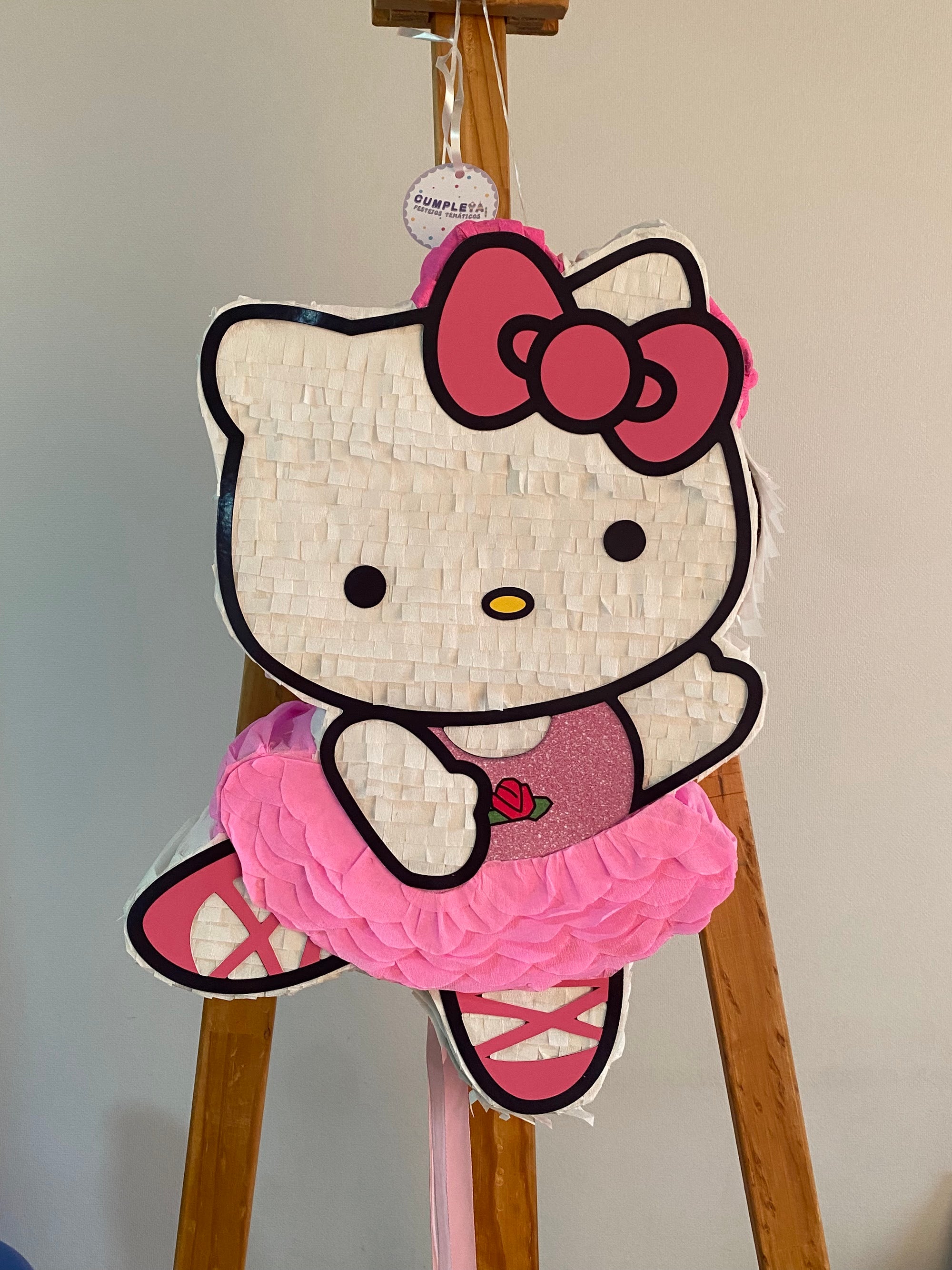 PIÑATA HELLO KITTY BAILARINA 40CM PREMIUM