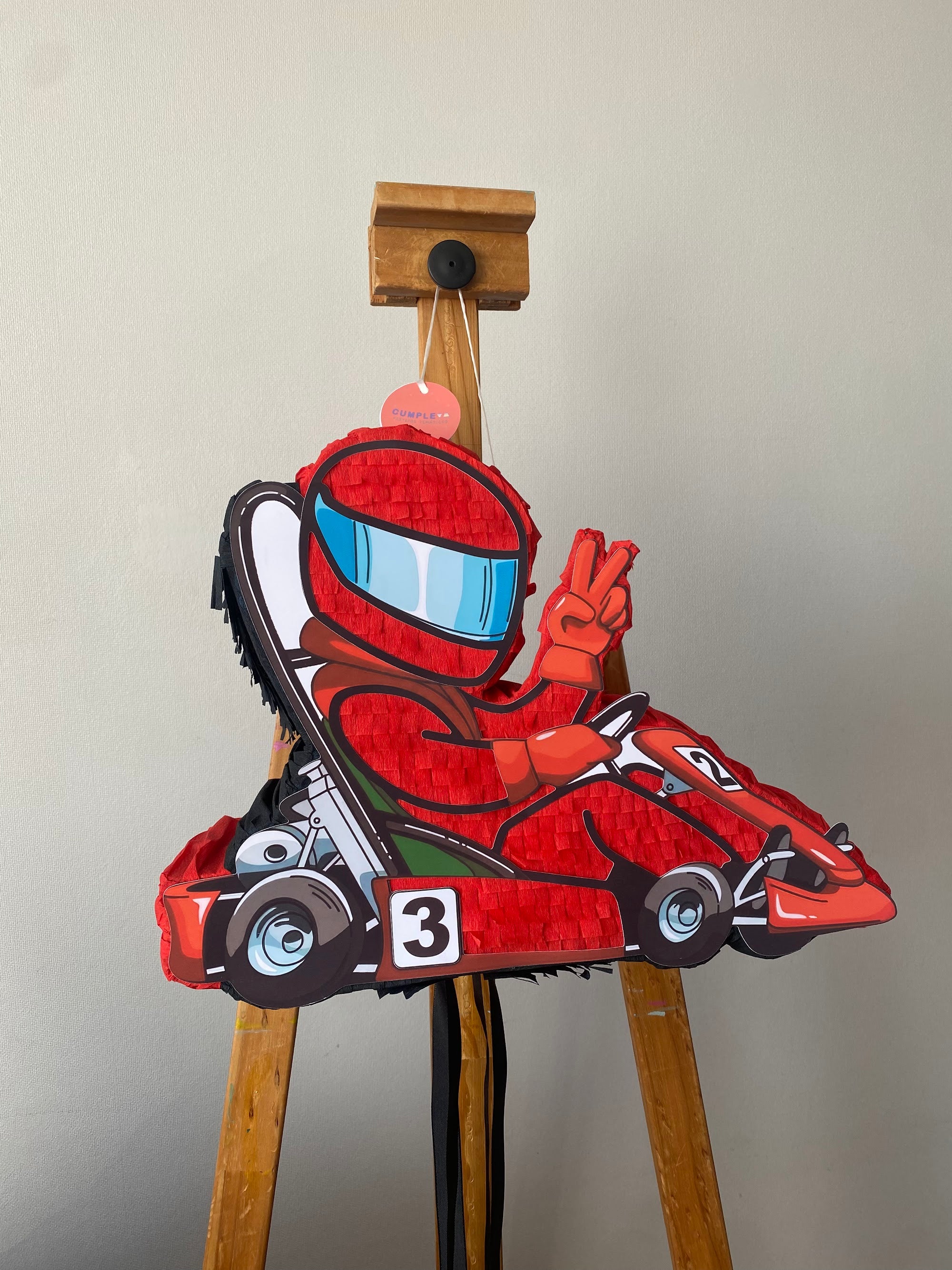 PIÑATA KARTING 40CM PREMIUM