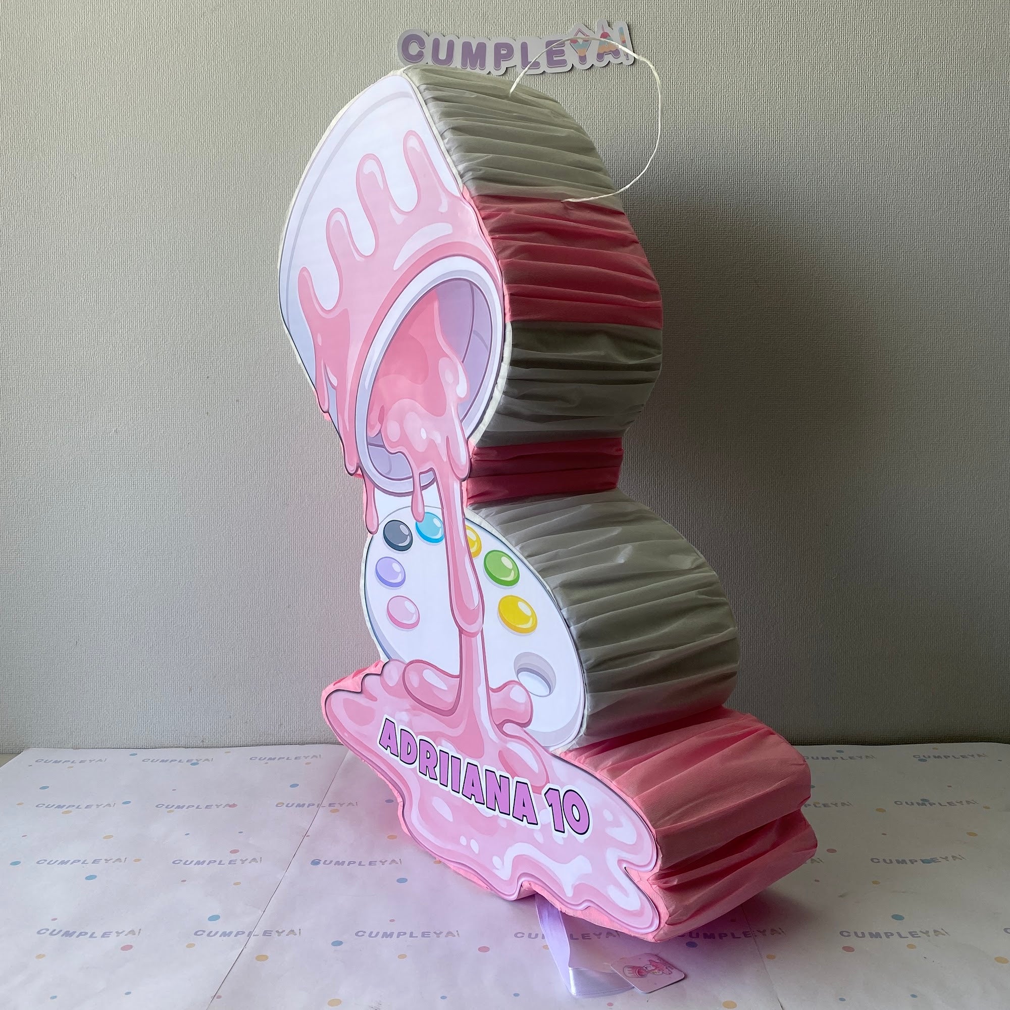 PIÑATA 60 CM XL FRASCO DE PINTURA