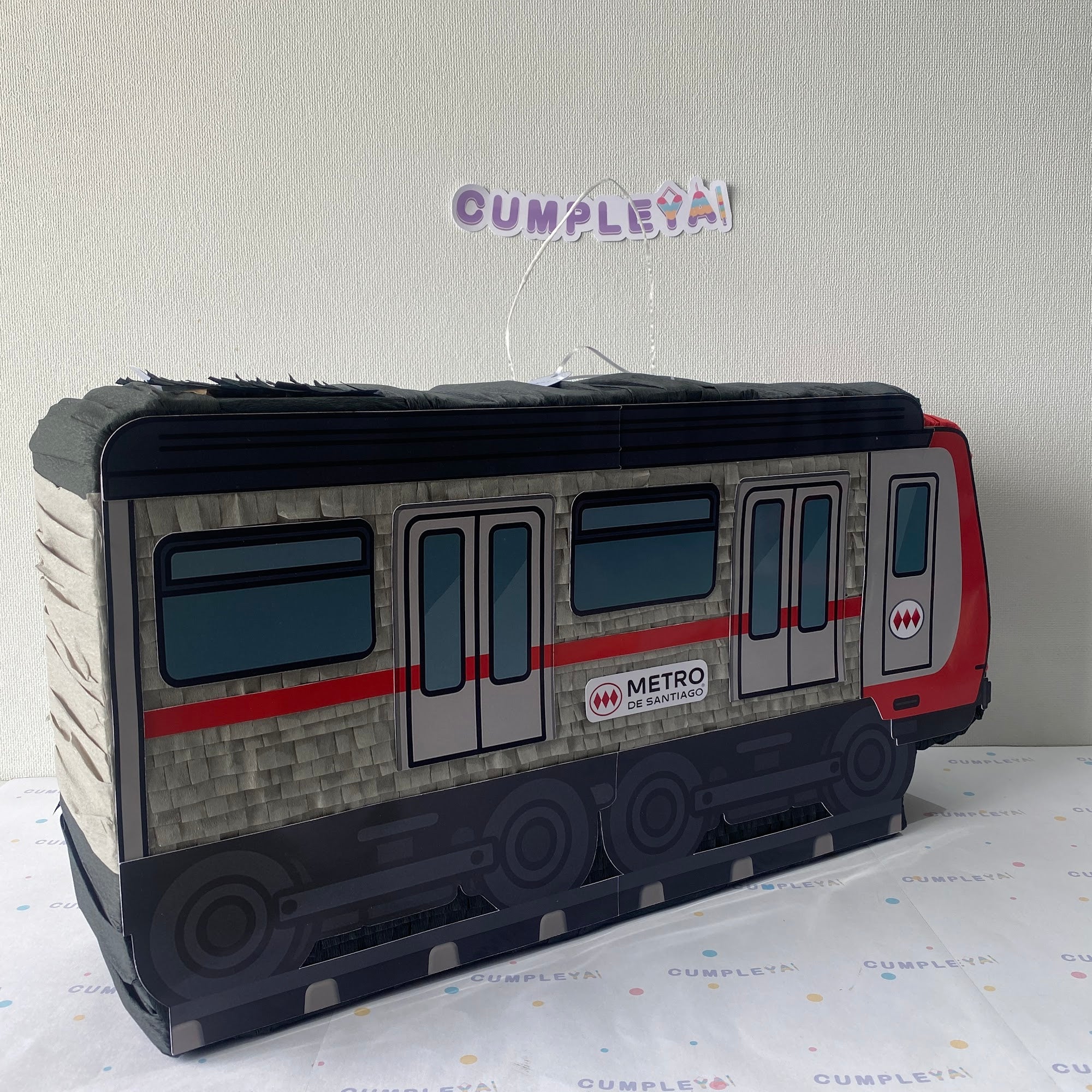 PIÑATA METRO DE SANTIAGO 60CM PREMIUM